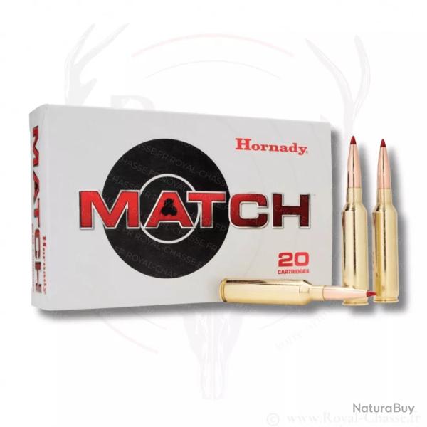 20 balles ELD Match Cal.6.5 PRC 147Grs HORNADY