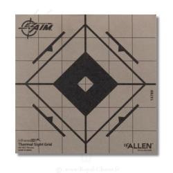 1 cible thermique/nocturne EZ Aim 15x15 ALLEN