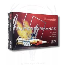 20 balles SUPERFORMANCE CX Cal.308 Win 165Grs HORNADY