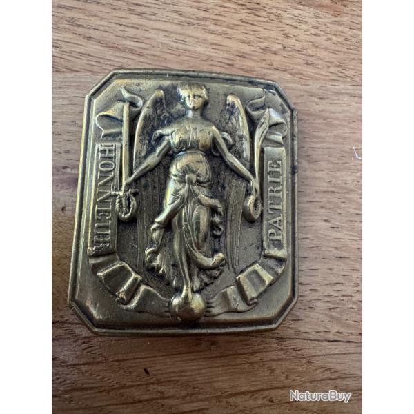 Boucle de ceinturon pour officier fran�ais mod�le 1845 honneur et patrie tbe