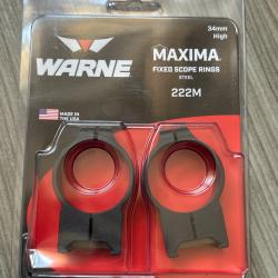 Montage warne 34mm haut neuf