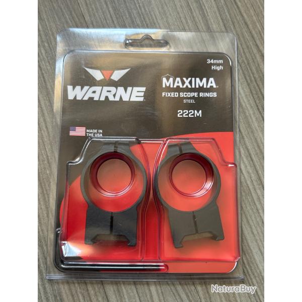 Montage warne 34mm haut neuf