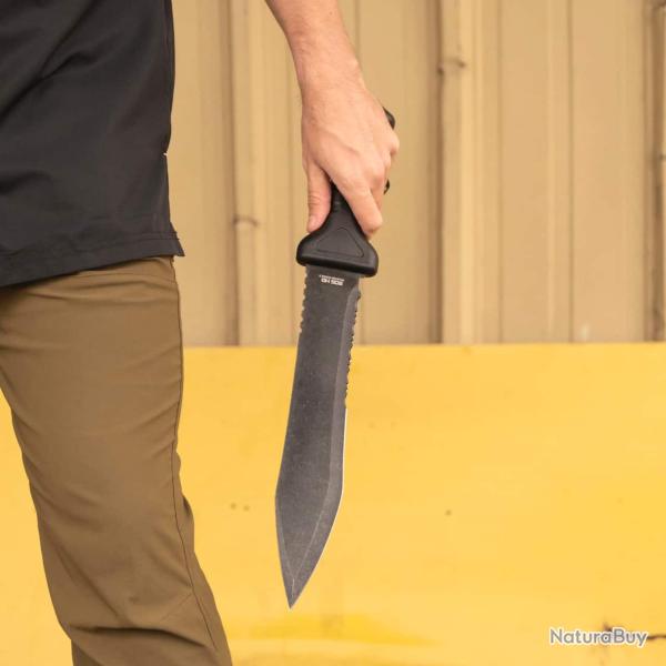Machette SOG Phantom Strike II Lame Acier 420 Manche Nylon Fourreau Nylon SOG17440643