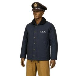 Deck Jacket Bleu Marine WW2 - USN Reproduction 46 (2XL)