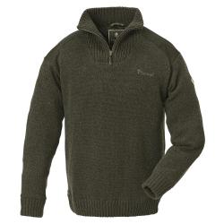 DESTOCKAGE ! Pull Chaud Tricot&eacute; Kaki Hurricane Pinewood