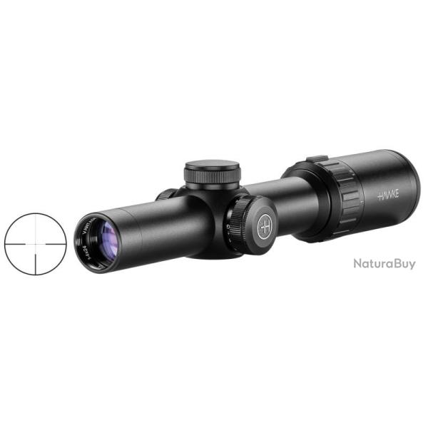 Lunette de Battue Hawke Vantage 30 WA FD IR 1-8x24 L4A FD