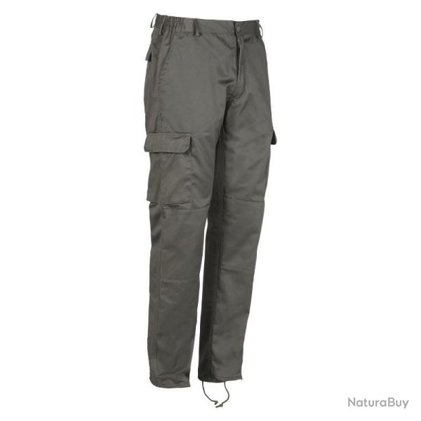 DESTOCKAGE ! Pantalon basic polycoton Kaki Idaho