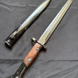 Ba&iuml;onnette belge mod&egrave;le 1949 monomatricule (2)