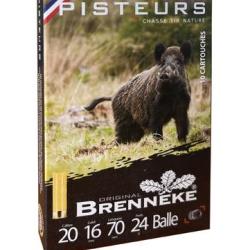 Balle Pisteurs Brenneke Cal.20/70mm 24G bo&icirc;te de 10