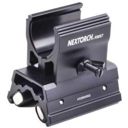 Montage NEXTORCH RM87 magn&eacute;tique pour lampe sur canon de 23 &agrave; 26.5mm