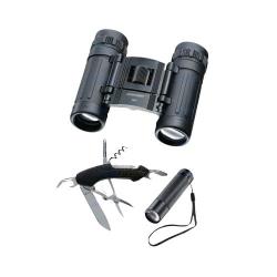 Ensemble ALPINA SPORT outdoor set (lampe-torche/ jumelle/ couteau suisse)