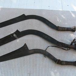 Lot de 3 serpes africaines anciennes