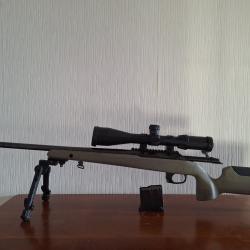Pack tir longue distance Carabine TIKKA T3X UPR Cal .308, Lunette Meopta 5-30x56 MILDOT FFP + bipied