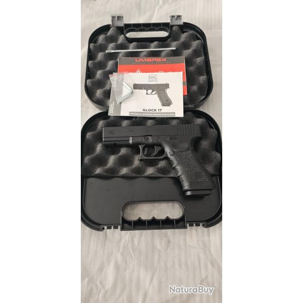 Glock 17 4.5mm billes acier et plombs