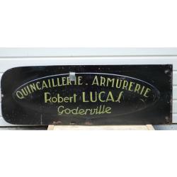 unique PUBLICIT&Eacute; Collection CHASSE cyn&eacute;g&eacute;tique camionnette 1940 Armurerie Goderville ref EPA24GOE001