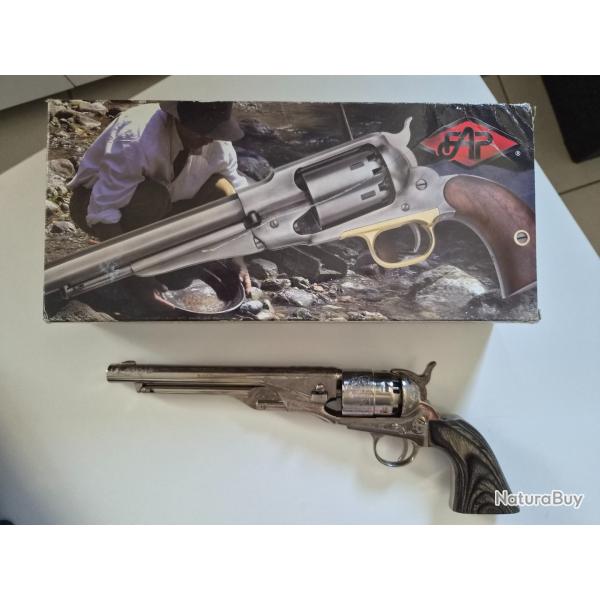 REVOLVER PIETTA 1860 WOODLAND GRAVE CALIBRE 44 REF CABN44LBG Jamais tir�