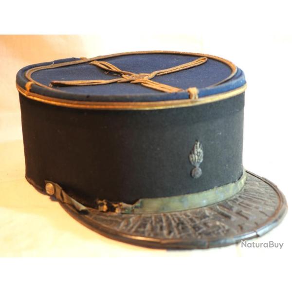 ARM�E FRAN�AISE GENDARMERIE - K�pi ancien mod�le - en l'�tat - taille 55   - WWII - ref COU24KP001