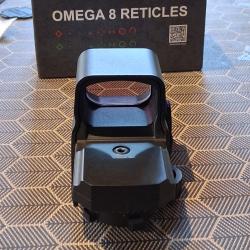 1e  Point rouge VECTOR OPTICS om&eacute;ga 8 r&eacute;ticules