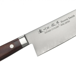 Satake Unique Mahogany 801-133 - Santoku VG-10 17 cm