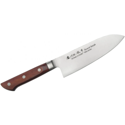 Satake Brown Pakkawood 803-519 - Santoku 17 cm