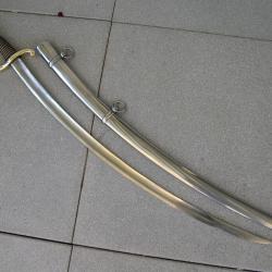 Tr&eacute;s Beau Sabre  de Cannonier Mont&eacute; Mod&eacute;le 1829 troupe.