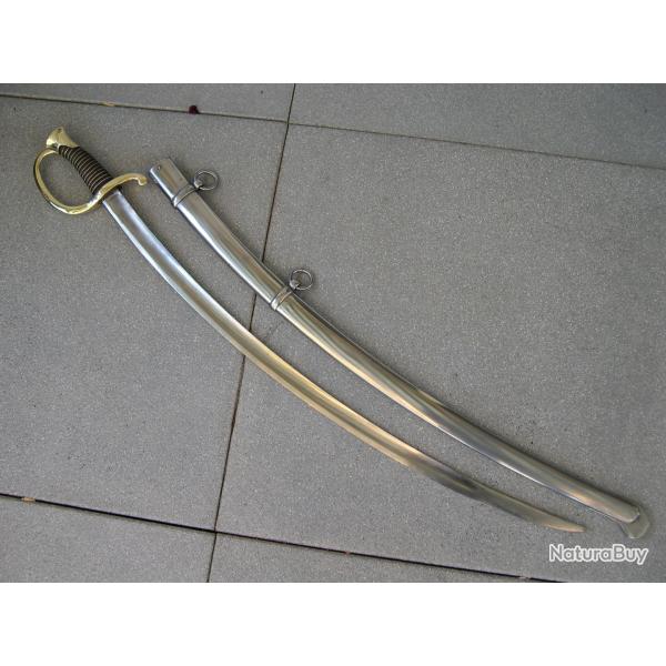 Tr�s Beau Sabre  de Cannonier Mont� Mod�le 1829 troupe.
