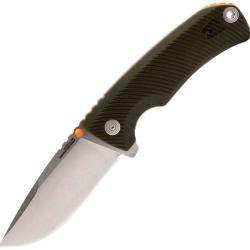 Couteau SOG Tellus Lame Acier 440C Manche GRN Vert Framelock SOG14060143