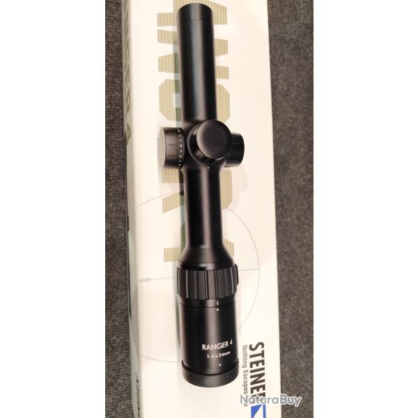 Steiner Ranger 1-4x24 battue r�ticule 4Ai rail zeiss fixation rail. Neuve Promo