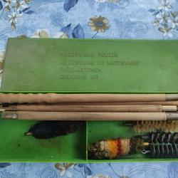 Kit nettoyage fusil avec 2 lots de baguettes