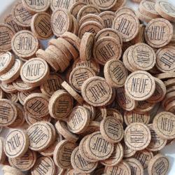 Lot de 100 rondelles li&egrave;ge num&eacute;rot&eacute;es 2 faces en calibre 16 , n&deg; neuf.