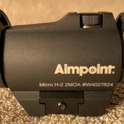 Aimpoint micro h2 2MOA