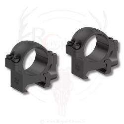 Colliers QD 25,4MM acier Weaver medium VECTOR OPTICS