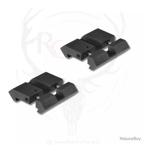 Adaptateurs rails 11 mm vers 21 mm x2 UTG