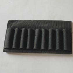 CARTOUCHIERE  de  CROSSE de CARABINE  En tissu &eacute;lastique     Pour 9 cartouches -b