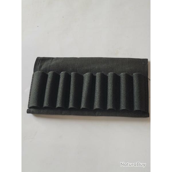 CARTOUCHIERE  de  CROSSE de CARABINE  En tissu �lastique     Pour 9 cartouches -b