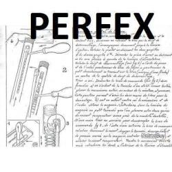 5 pages de DEMONTAGE ET CARACTERISTIQUES du fusil PERFEX MANUFRANCE (envoi par mail) (m2843)