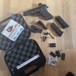 Glock 34 Gen5 MOS - 9x19 mm - Glock Performance Trigger - Holosun HS407C