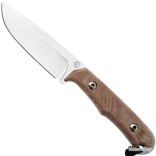 Backpacker Drop Point Micarta Canvas - Chris Reeve