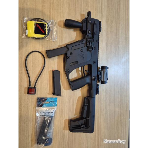 KRISS VECTOR GEN 2 SBR noir 9x19mm