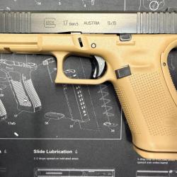 Glock 17 gen 5 Arm&eacute;e Fran&ccedil;aise 9 mm Occasion