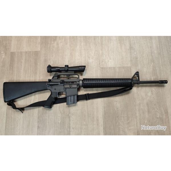 Carabine COLT AR-15 A2 / SPORTER II - Cal .222 REM + Lunette, sangle (Occasion)