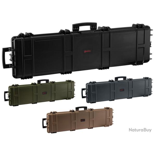 Malette Nuprol XL waterproof 137 x 39 x 15 cm avec mousse vague Tan