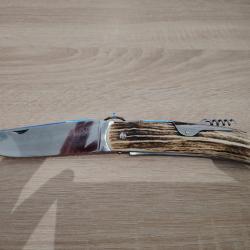 Couteau de chasse 3 pi&egrave;ces Jacques Mongin