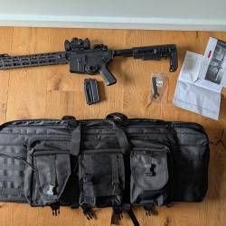 Carabine semi Automatique 22LR Hammerli TAC R1 + Housse + point rouge + verrou de pontet