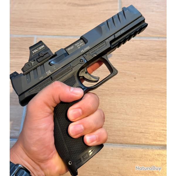 Walther PDP Full size + Reddot Holosun + Holster TRB