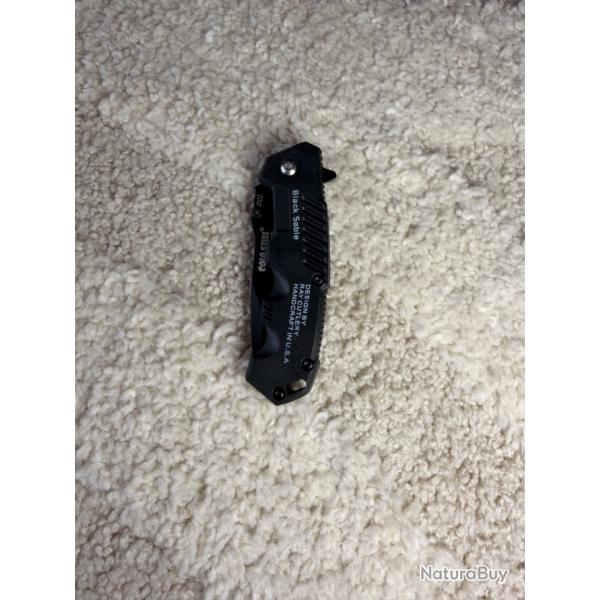 Couteau a crans d'arr�t cold steel noir