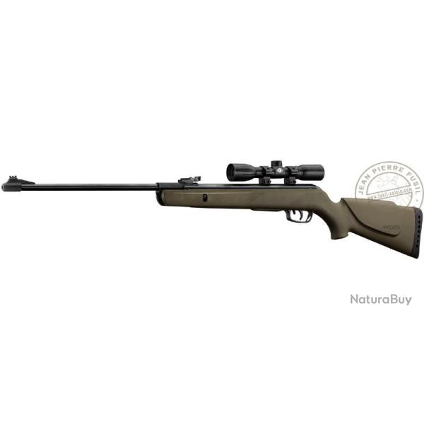 Carabine � plombs 4,5 mm GAMO Big Cat 1000-E (19,9 joules) + Lunette 4x32 Vert kaki