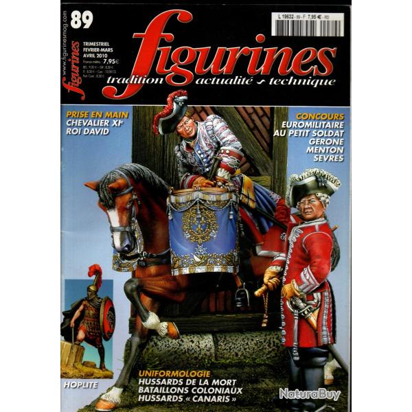 figurines 89, hussards de la mort 1792-1793, 3e r�giment de hussards 1858-70, hussards arm�e de r�se