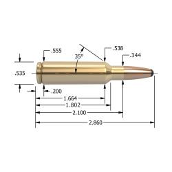 Douilles Nosler Cal. 300 WSM x25