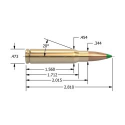 Douilles Nosler Cal. 308 Win x50